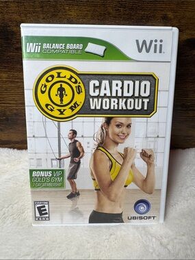 Wii Gold's Gym Cardio Workout Video Game
